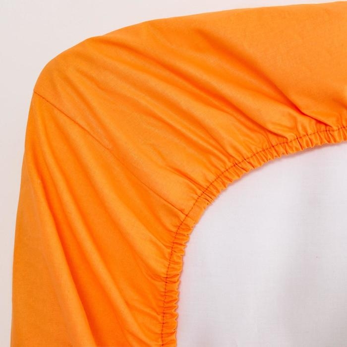 Простыня на резинке Этель &laquo;Папайя&raquo; 140х200х25+-2см