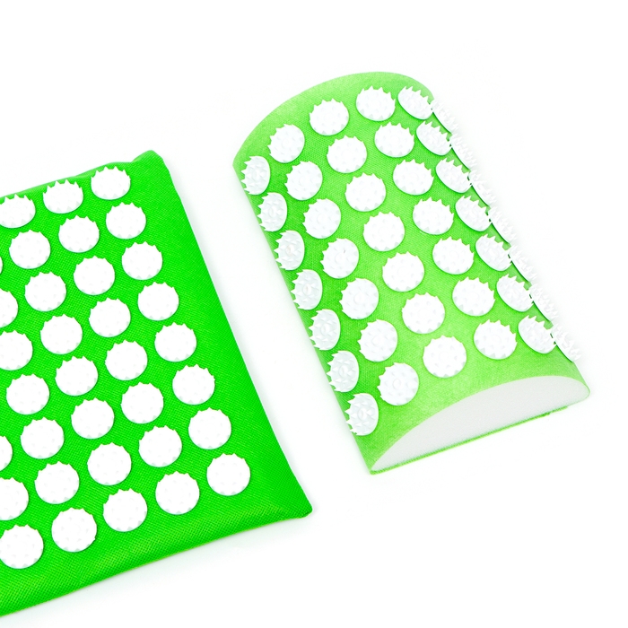 Аппликатор Кузнецова комплект на мягкой подложке, 144 колючки, спантекс, бордовый, 260х560 мм + валик 140*230 Аппликатор Кузнецова комплект на мягкой подложке, 144 колючки, спантекс, бордовый, 260х560 мм + валик 140*230