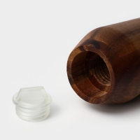 Банка для специй &laquo;Солонка&raquo;, 10&times;5,6 см, акация