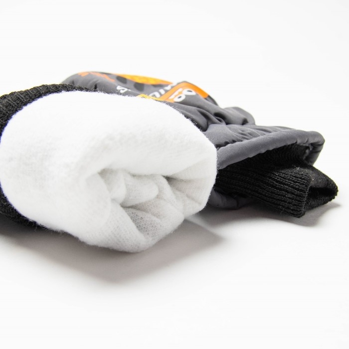 Варежки детские, цвет чёрный, размер 16 (8-10 лет) Варежки детские, цвет чёрный, размер 16 (8-10 лет)