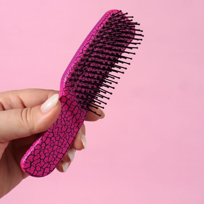 Расчёска - мини массажная, 3 × 14,5 см, цвет МИКС Расчёска - мини массажная, 3 × 14,5 см, цвет МИКС