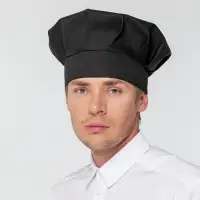 Колпак поварской Cookery, черный