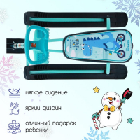 Снегокат «Тимка спорт 2 + Динозавр», ТС2+/Д, цвет голубой Снегокат «Тимка спорт 2 + Динозавр», ТС2+/Д, цвет голубой