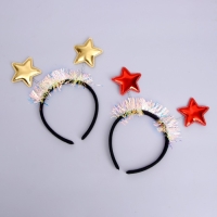 Карнавальный ободок «Звёзды», цвета МИКС Карнавальный ободок «Звёзды», цвета МИКС