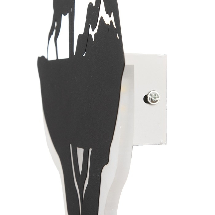 Бра Бра "Олень и гора" LED 11Вт 4000К черный 20х29х5 см