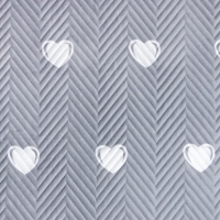 Покрывало евро макси Экономь и Я "Сердца" 240*210±5см, 100% полиэстер, 190гр/м2 Покрывало евро макси Экономь и Я "Сердца" 240*210±5см, 100% полиэстер, 190гр/м2