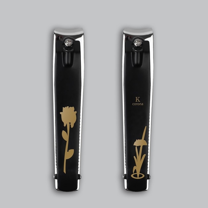 Кусачки-книпсер педикюрные, с пилкой, 8 см, на блистере, цвет чёрный/серебристый Кусачки-книпсер педикюрные, с пилкой, 8 см, на блистере, цвет чёрный/серебристый