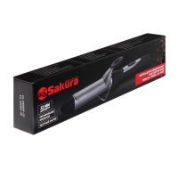 Плойка Sakura SA-4400BK-32, 55 Вт, керамическое покрытие, d=32 мм, 200&deg;С, чёрная