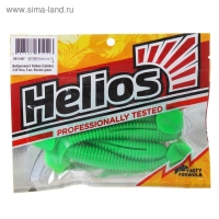 Виброхвост Helios Catcher Electric green, 9 см, 5 шт. (HS-2-007)