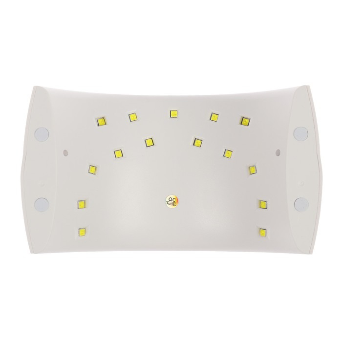 Лампа для гель-лака Luazon LUF-20, LED, 24 Вт, 15 диодов, таймер 30/60 с, USB, белая Лампа для гель-лака Luazon LUF-20, LED, 24 Вт, 15 диодов, таймер 30/60 с, USB, белая