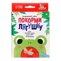 Развивающий набор «Покорми лягушку», 3+ Развивающий набор «Покорми лягушку», 3+