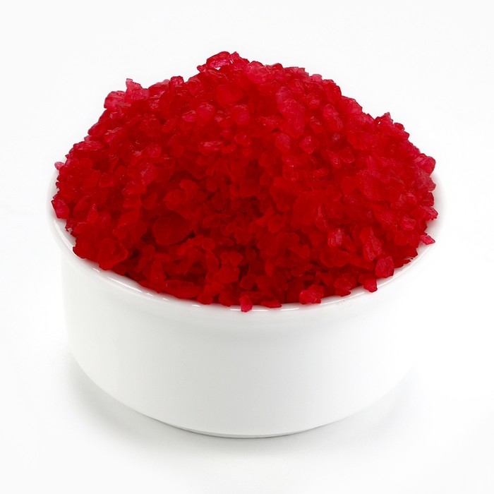 Соль для ванны, 350 г, аромат малины, BEAUTY FOOD