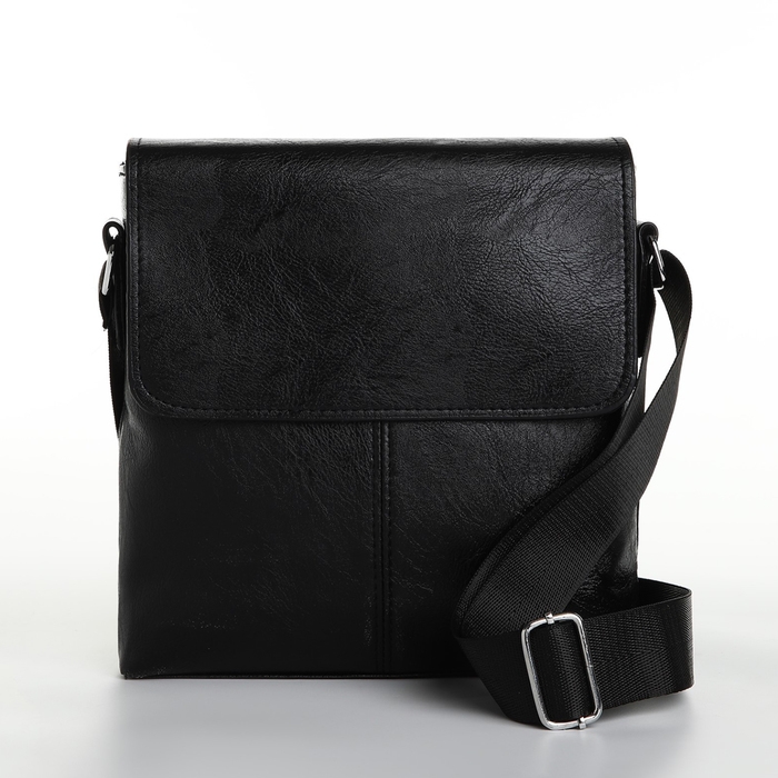 Сумка мужская, цвет чёрный