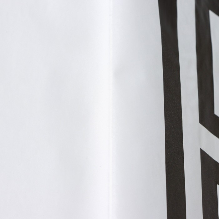 Клеёнка на стол на нетканой основе Доляна &laquo;Стэф&raquo;, ширина 140 см, рулон 20 м, цвет белый