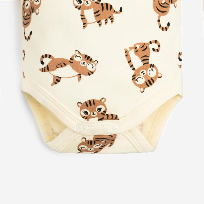 Боди-платье Крошка Я Боди-платье Крошка Я "Тигруля", рост 74-80 см, бежевый