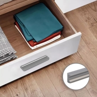 Ручка-скоба CAPPIO RSC022, алюминий, м/о 128 мм, цвет графит Ручка-скоба CAPPIO RSC022, алюминий, м/о 128 мм, цвет графит