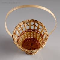 Корзина &laquo;Стакан&raquo;, 14&times;16 см, бамбук