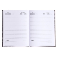 Ежедневник недатированный на сшивке А5 136 листов, интегральная обложка, матовая ламинация, Business woman Ежедневник недатированный на сшивке А5 136 листов, интегральная обложка, матовая ламинация, Business woman