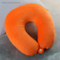 Подголовник-антистресс &laquo;Долька апельсина&raquo;, на застёжке