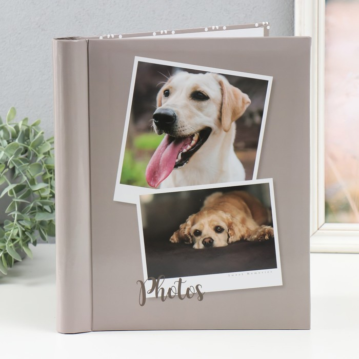 Фотоальбом 20 магнитных листов (40стр) "Собачки" 23х28 см