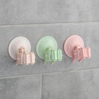 Держатель для уборочного инвентаря на вакуумной присоске, 5,5×5,5×7 см, цвет МИКС Держатель для уборочного инвентаря на вакуумной присоске, 5,5×5,5×7 см, цвет МИКС