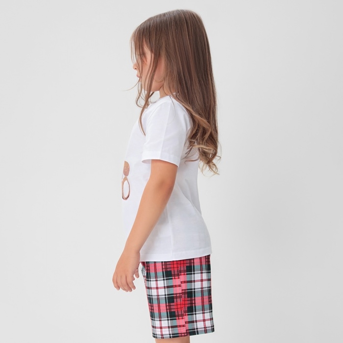 Пижама детская (футболка и шорты) KAFTAN Сhristmas time р.28 (86-92)