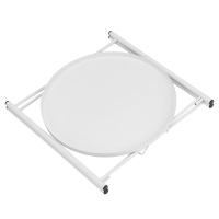 Кофейный столик "Тиволи" YS-8339, белый 41,5х43 см