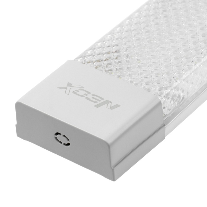 Светильник светодиодный NEOX, ДПО-110, ПРИЗМА, 36Вт, 230В, 6500К, 1200 мм, IP40 Светильник светодиодный NEOX, ДПО-110, ПРИЗМА, 36Вт, 230В, 6500К, 1200 мм, IP40