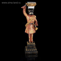 Подсвечник полистоун "Английский шарж-Пёс вояка" 29х10х11,3 см Подсвечник полистоун "Английский шарж-Пёс вояка" 29х10х11,3 см