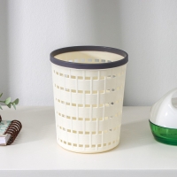 Корзина для хранения Доляна &laquo;Течение&raquo;, круглая, 9,8&times;11,8 см, цвет МИКС