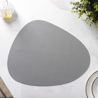 Набор салфеток сервировочных на стол Magistro &laquo;Тэм&raquo;, 44&times;35 см, 4 шт, цвет серый