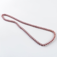 Бусины из стекла, набор 78 шт., размер 1 шт. &mdash; 10 мм, цвет розовый