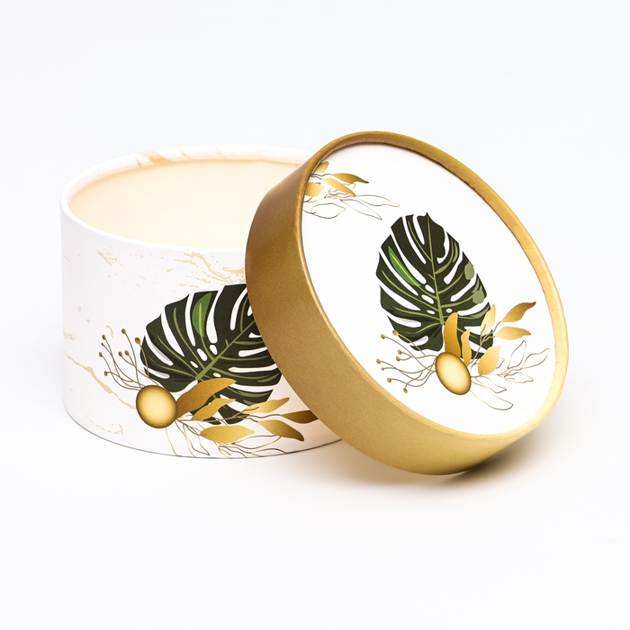 Набор шляпных коробок 3 в 1 Набор шляпных коробок 3 в 1 "Тропики" , завальцованная, 16 х 10, 14 х 9, 13 х 8,5 см