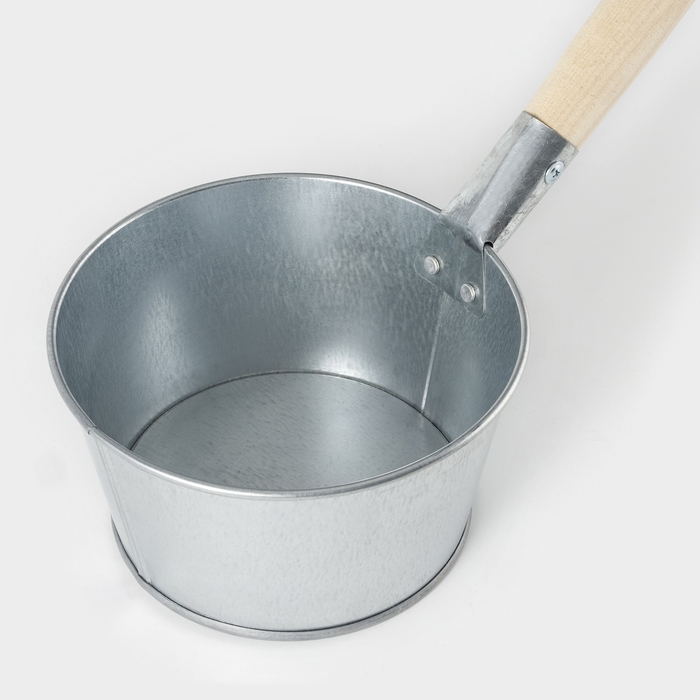 Набор &laquo;Банный&raquo;, совок оцинкованный, ковш 1,5 л