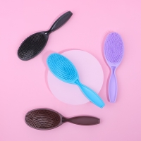 Расчёска массажная, 22 × 6 см, цвет МИКС Расчёска массажная, 22 × 6 см, цвет МИКС