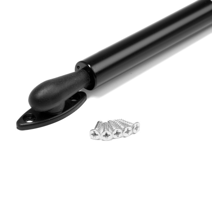 Газовый лифт ТУНДРА GG100BL, 100N, с доводчиком, цвет черный