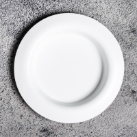 Подсвечник "Чашка" металл, 9,4х1,2 см, белый