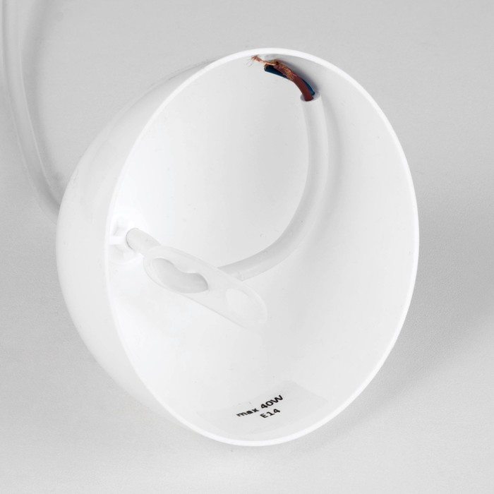 Люстра BayerLux Подвес BayerLuxная Люстра BayerLux Подвес BayerLuxная "Волна" E27 40Вт белый 40х40х18(+60)см