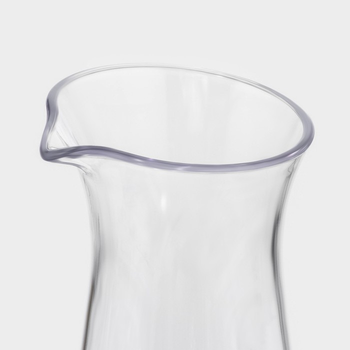 Кувшин &laquo;Лара&raquo;, 600 мл, поликарбонат, 8,5&times;19,5 см, цвет прозрачный