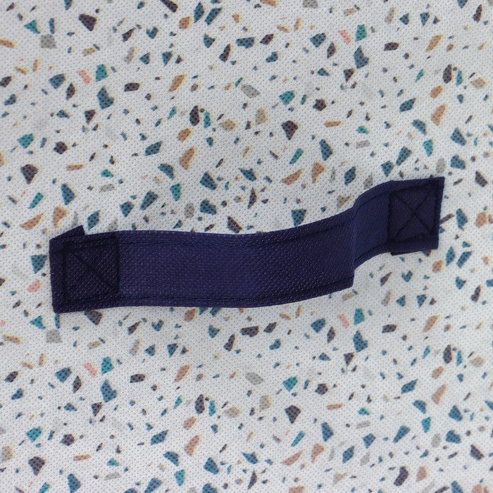 Короб для хранения Доляна &laquo;Мармелад&raquo;, 37&times;27&times;27 см, цвет белый