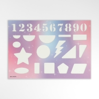 Подарочный набор блокнот-раскраска, трафарет, наклейки и восковые мелки &laquo;Для самой красивой принцессы&raquo;