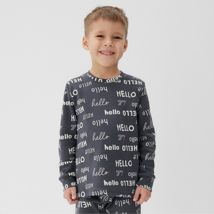 Пижама детская KAFTAN Пижама детская KAFTAN "Hello", р.30 (98-104)