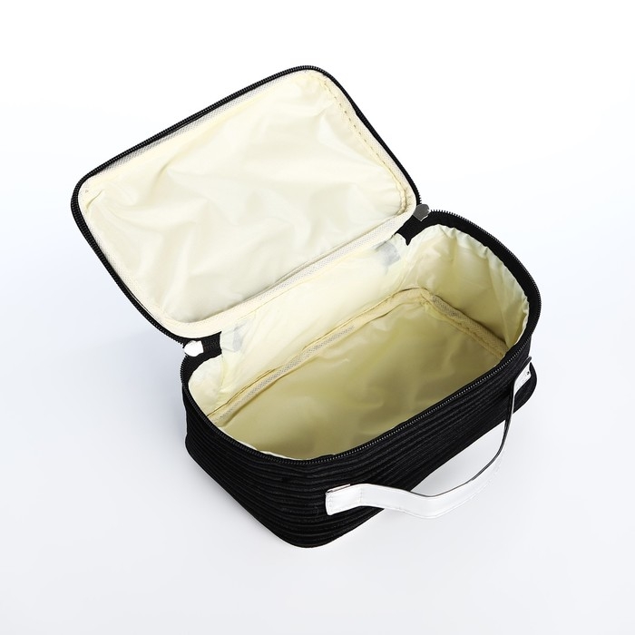 Косметичка на молнии, цвет чёрный Косметичка на молнии, цвет чёрный