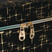 Шкатулка кожзам с зеркалом "Вспышка на чёрном" н-р 3 шт 16,5х16,5х14 15х15х10,5 19х19х19 см 993621 Шкатулка кожзам с зеркалом "Вспышка на чёрном" н-р 3 шт 16,5х16,5х14 15х15х10,5 19х19х19 см 993621