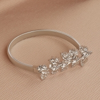 Подхват для штор «Ветвь», 8 × 2,5 см, 23,5 см, цвет серебряный Подхват для штор «Ветвь», 8 × 2,5 см, 23,5 см, цвет серебряный