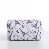 Косметичка на молнии, цвет белый Косметичка на молнии, цвет белый