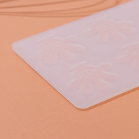 Форма для шоколада &laquo;Следопыт&raquo;, силикон, 8 ячеек, 19,5&times;10,5&times;0,4 см, цвет прозрачный