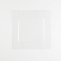 Коробка для цветов с PVC крышкой, розовая, упаковка подарочная, 12 х 12 х 12 см Коробка для цветов с PVC крышкой, розовая, упаковка подарочная, 12 х 12 х 12 см