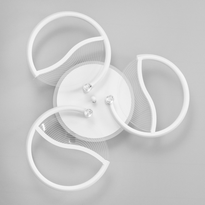 Люстра "Анита" 3хLED 90Вт 3000-6000К RGB белый 60х60х8см