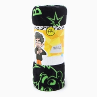 Плед Павлинка А4 «Неон», 150х200см, аэрософт 190 г/м, полиэстер Плед Павлинка А4 «Неон», 150х200см, аэрософт 190 г/м, полиэстер